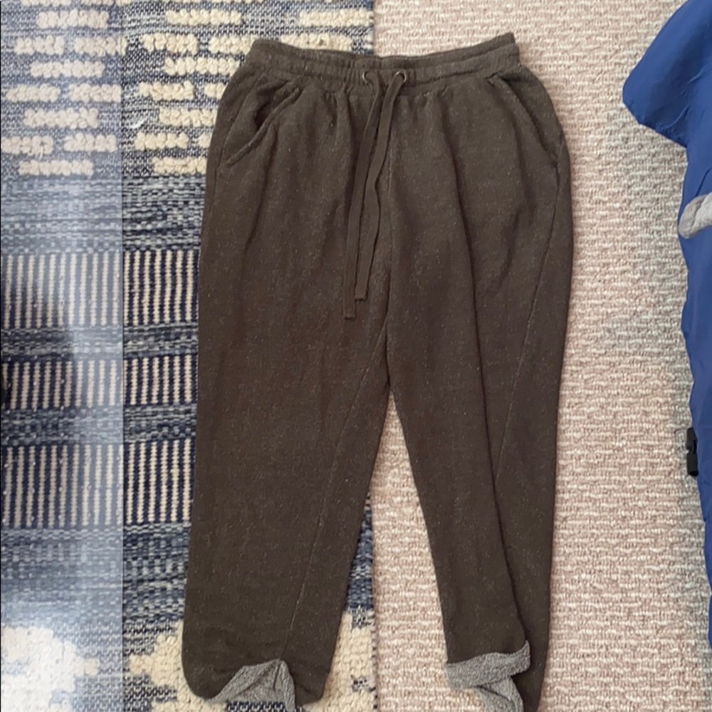 Green joggers